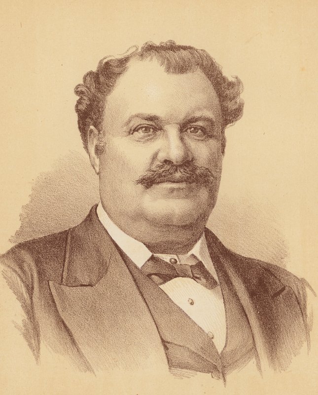 Clarence H Hannell (farvelitografi) af Australian School