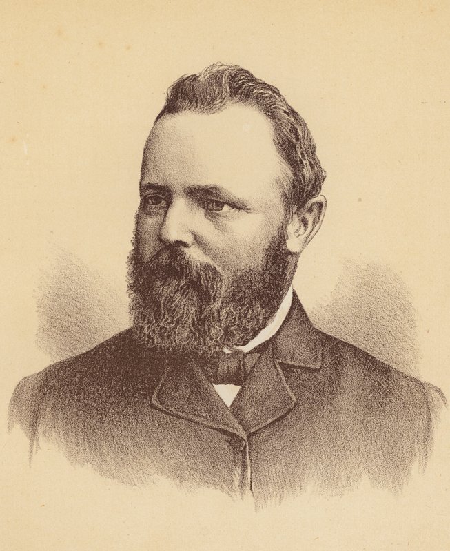 David Alexander Ferguson (farvelitografi) af Australian School