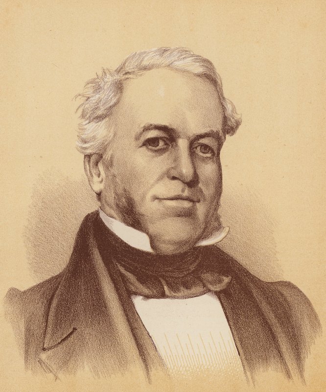 Henry Dangar, Esquire (farvelitografi) af Australian School
