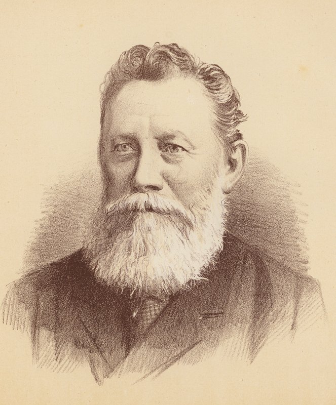 Russell Barton (farvelitografi) af Australian School