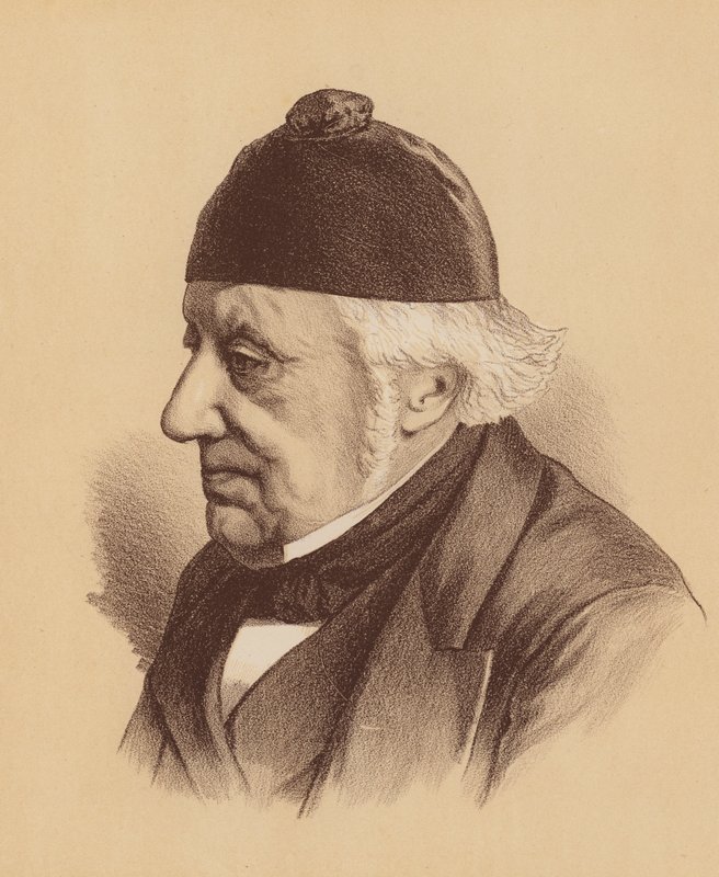 Sir William Westbrooke Burton, tidligere dommer ved højesteret i New South Wales (farvelitografi) af Australian School