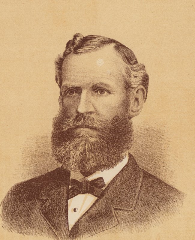 Den ærede George Henry Cox (farvelitografi) af Australian School