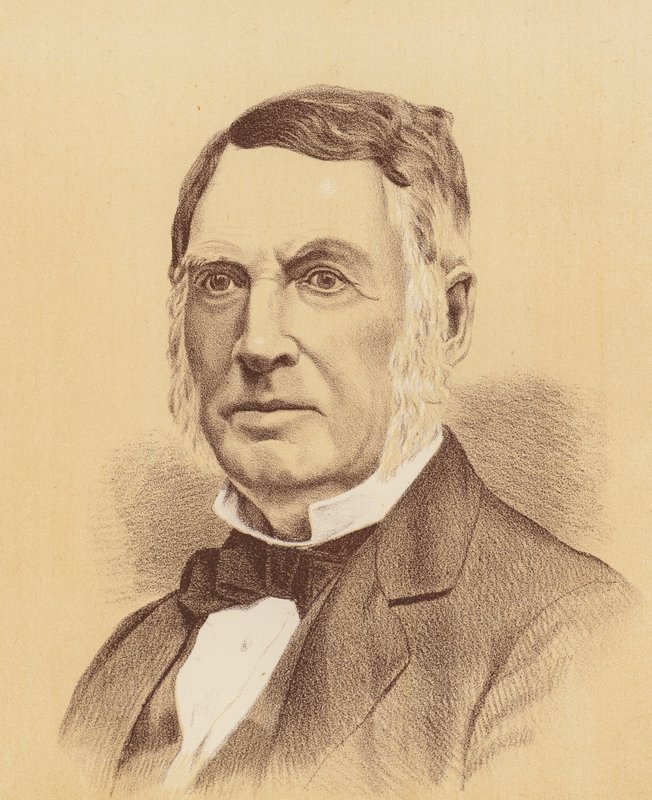 Den ærede James Chisholm, Esquire (farvelitografi) af Australian School