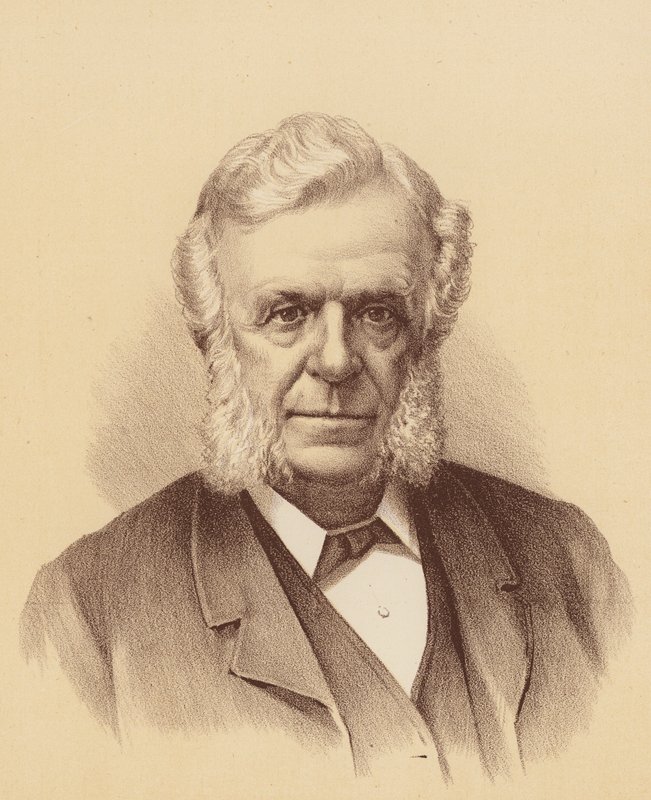 Den ærede John Brown Watt (farvelitografi) af Australian School