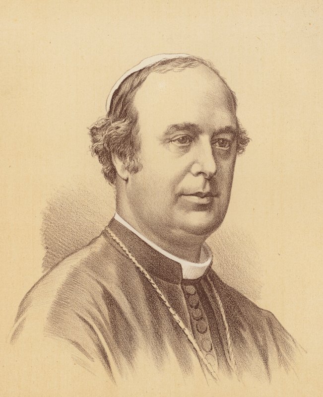 Den højærværdige Roger Bede Vaughan, ærkebiskop af Sydney (farvelitografi) af Australian School
