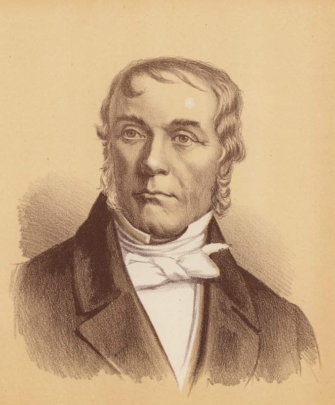 William Faithfull, Esquire (farvelitografi) af Australian School