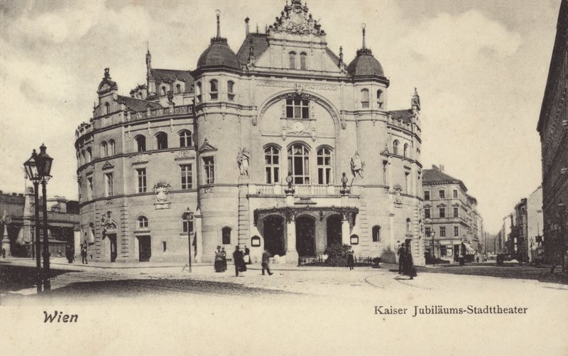 Emperors Jubilee Civic Theatre, Wien af Austrian Photographer