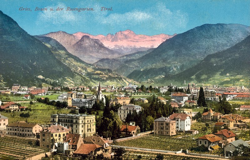 Gries, Bozen OG Rosengarten, Tyrol af Austrian Photographer