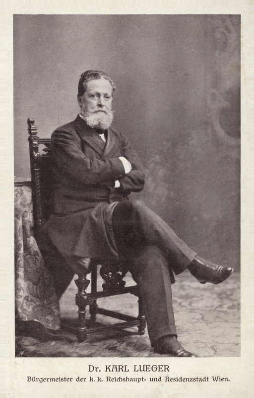 Karl Lueger af Austrian Photographer