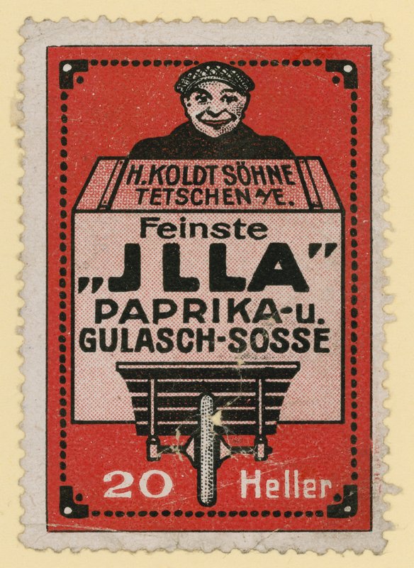 Annonce for Jlla paprika og gullasch sauce af Austrian School