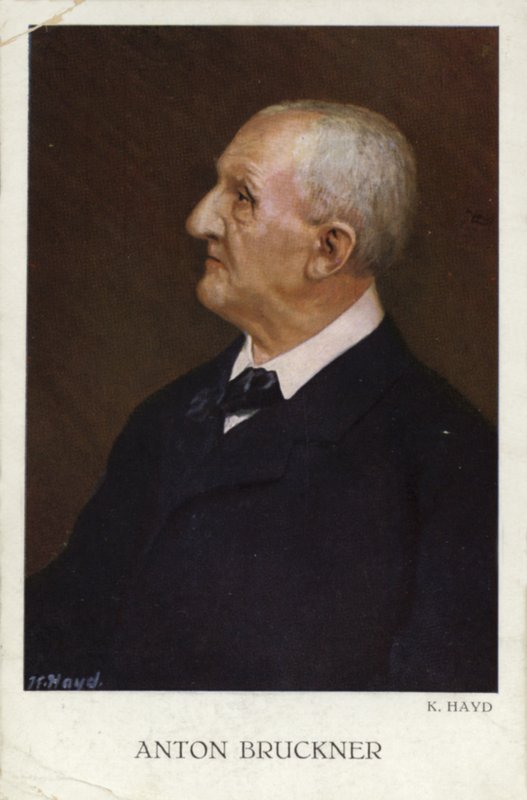 Anton Bruckner, østrigsk komponist (1824-1896) af Austrian School