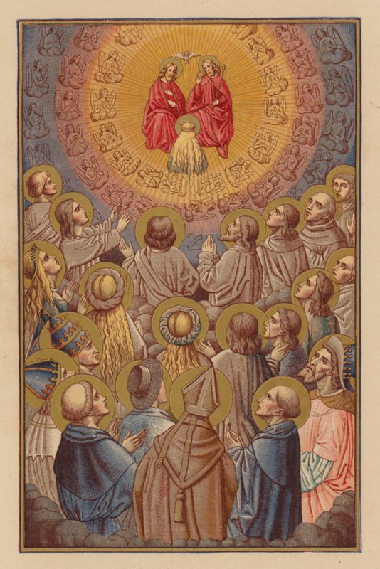 Kirke triumferende (chromolith) af Austrian School