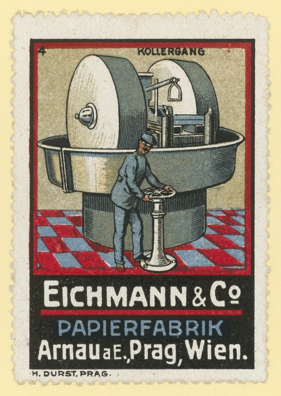 Eichmann & Co papirproducenter, Arnau am Elbe, Prag, Wien af Austrian School