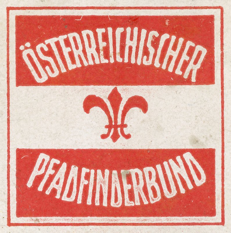 Emblem for den østrigske Pathfinder Association (østrigske spejdere) af Austrian School