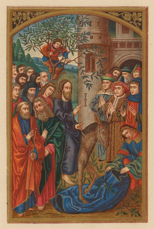 Hosanna Filio David (chromolitho) af Austrian School