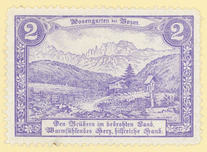 Rosengarten, nær Bozen, Østrig af Austrian School