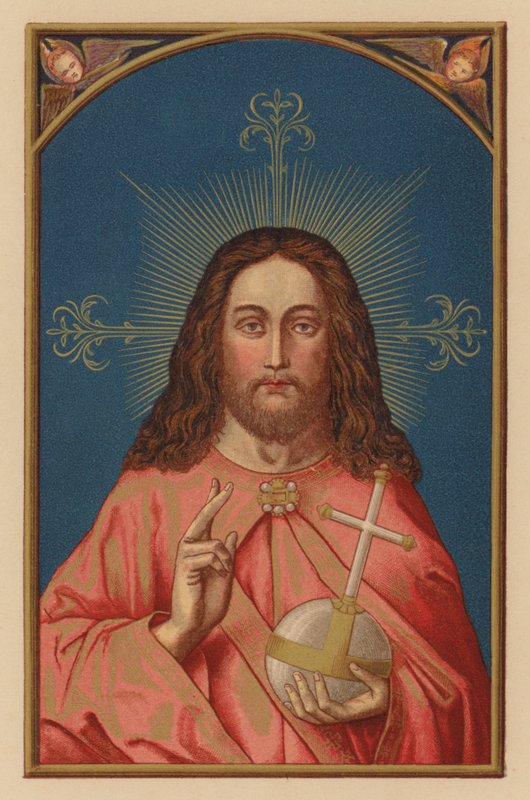 Salvatore Mundi (med Cromoli) af Austrian School