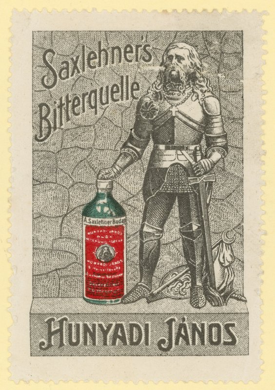 Saxlehner Bitterquelle mineralvand af Austrian School