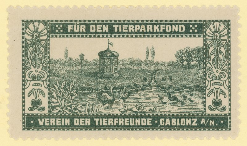 Zoo-fond, Gablonz, Bøhmen af Austrian School