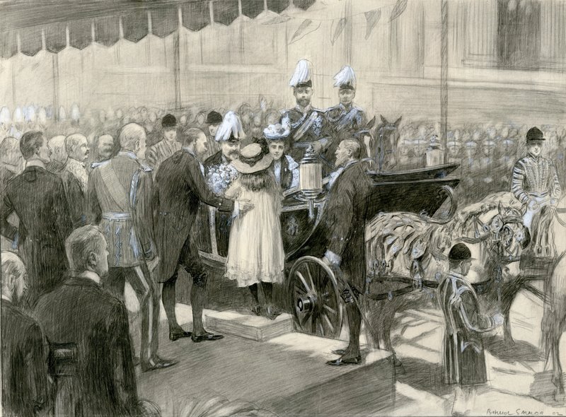 Kong Edward VII og dronning Alexandra - London County Council