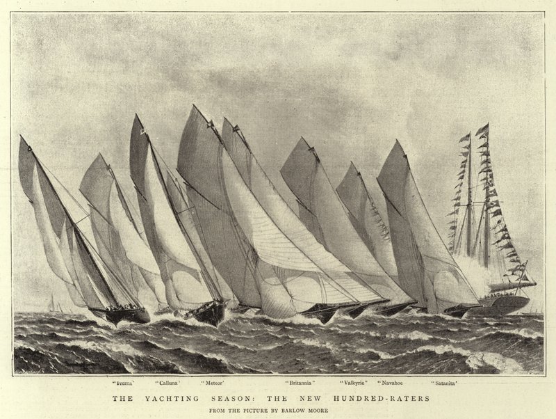 Yachtsæsonen, de nye hundrede-bedømmere af Barlow Moore