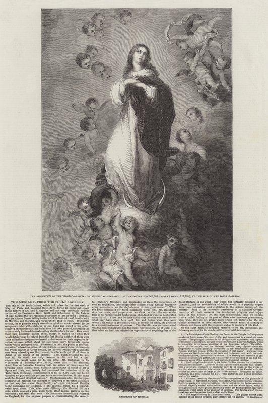 Murillos fra Soult Gallery af Bartolomé Esteban Murillo