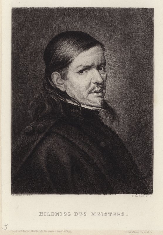 Portræt af Bartolome Esteban Murillo af Bartolomé Esteban Murillo
