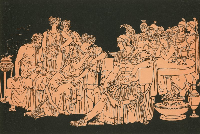 Dido og den falske Askanius af Bartolomeo Pinelli