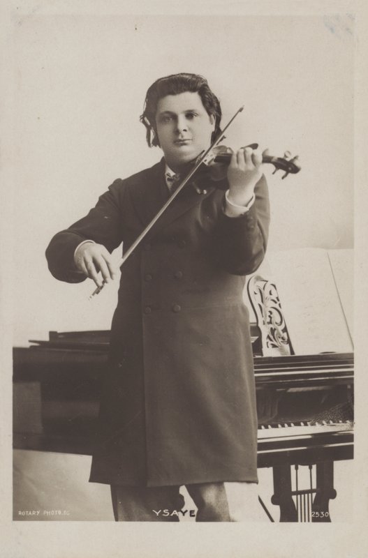 Eugene Ysaye, belgisk violinist, komponist og dirigent af Belgian Photographer