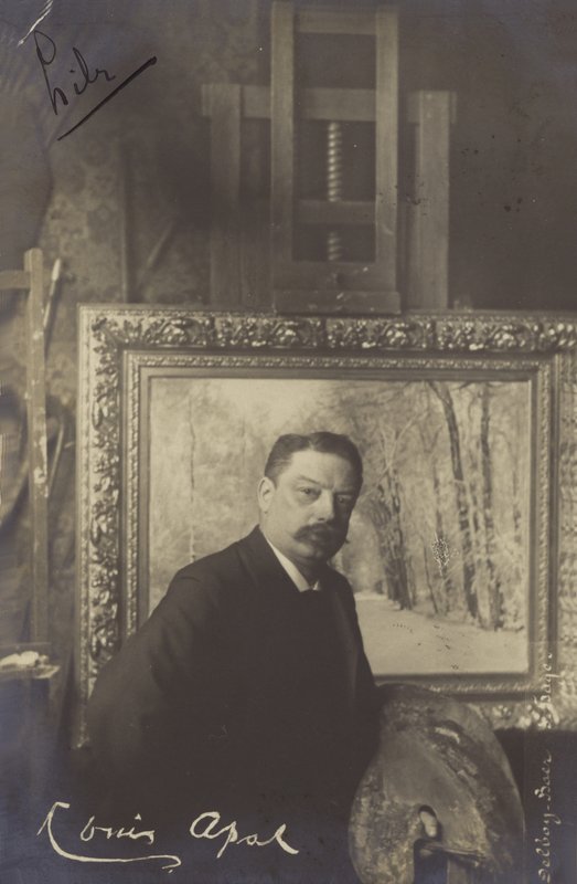 Louis Apol, hollandsk maler af Belgian Photographer