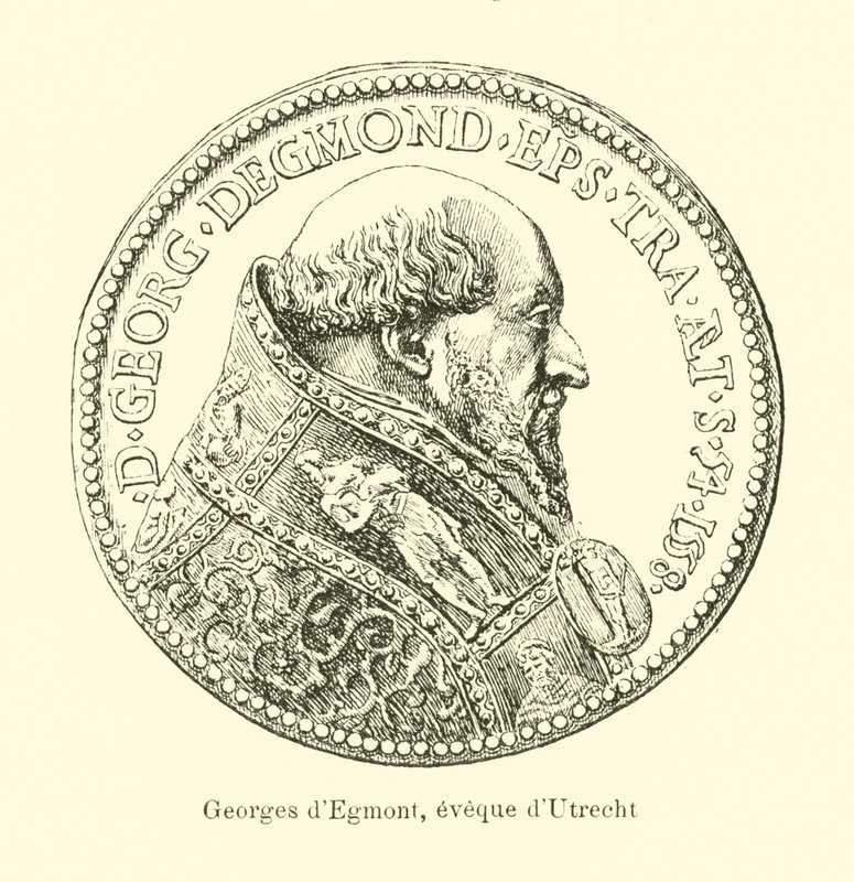 George van Egmond, biskop af Utrecht af Belgian School