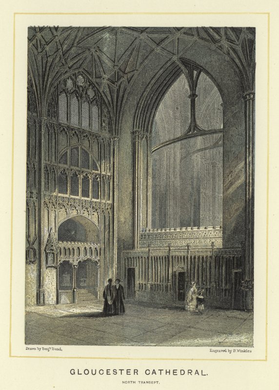 Gloucester Cathedral, nordlige tværarm af Benjamin Baud