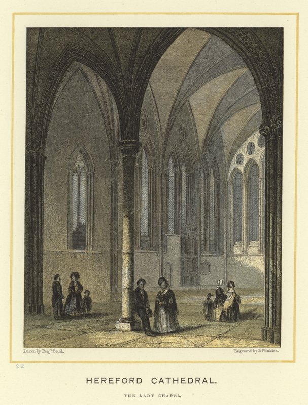 Hereford Cathedral, Lady Chapel af Benjamin Baud