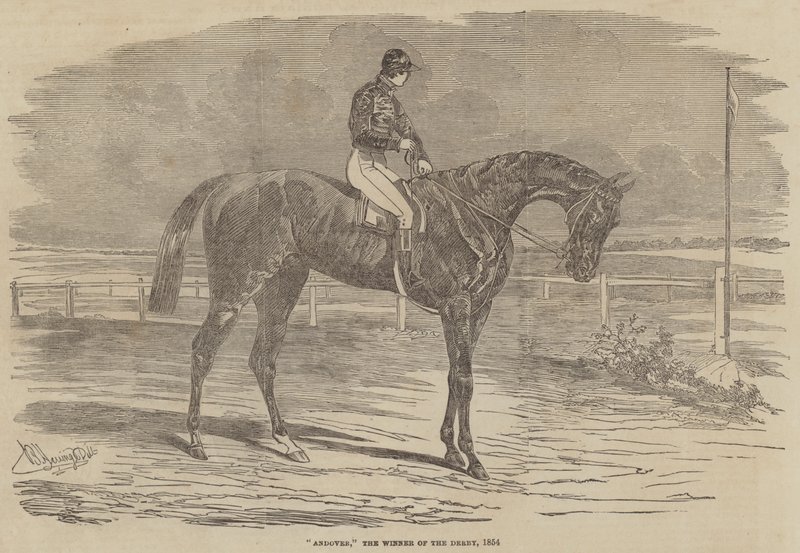 Andover, vinderen af derbyet, 1854 af Benjamin Herring
