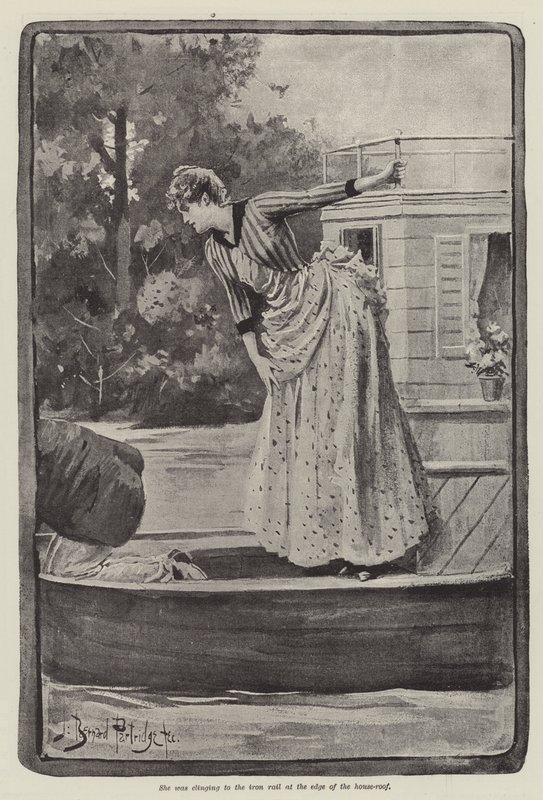 The Strange Adventures of a House-Boat, af William Black af Bernard Partridge