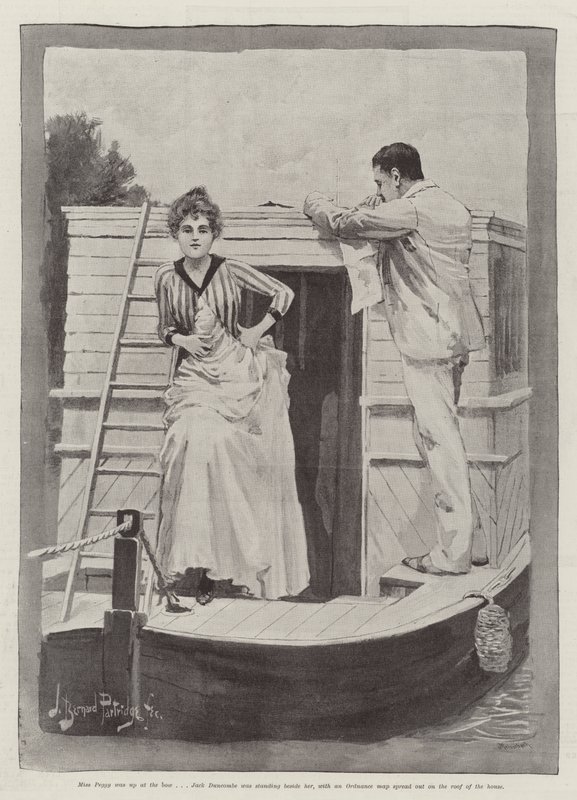 The Strange Adventures of a House-Boat, af William Black af Bernard Partridge