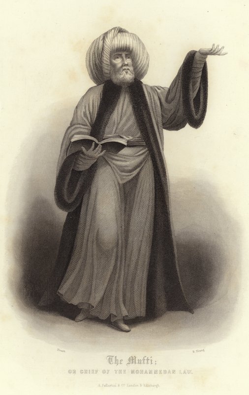 Muftien eller chefen for den muhammedanske lov af Bernard Picart