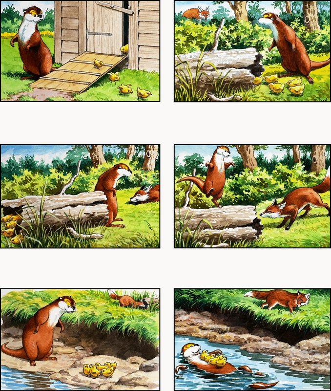 Otteren Fliptail af Bert Felstead