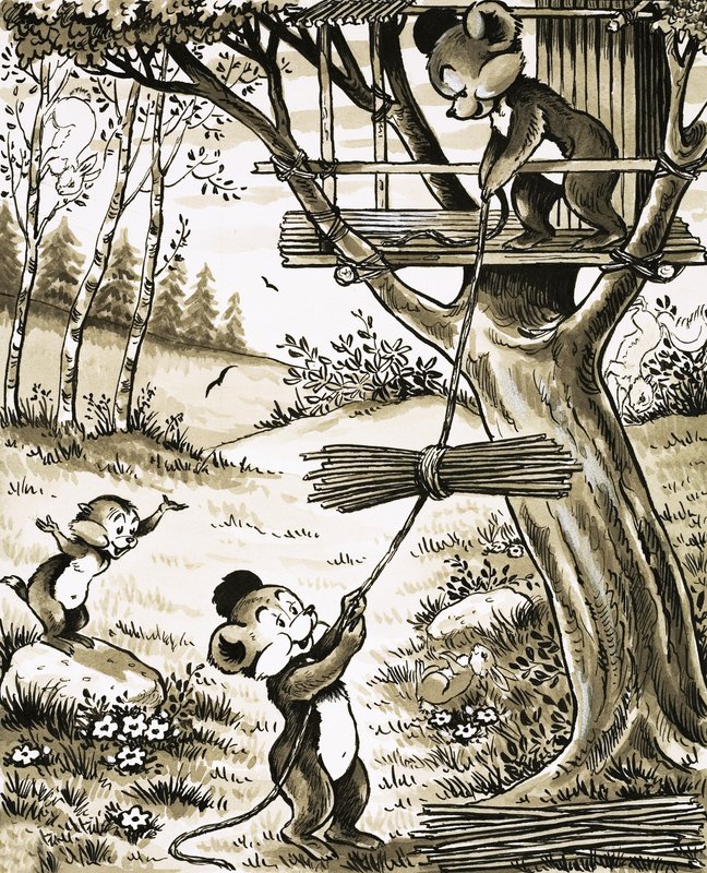 Bamse og nusseklud af Bert Felstead