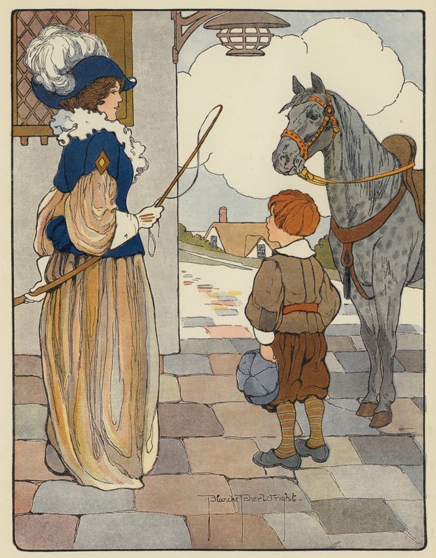 Dapple-grå af Blanche Fisher Wright