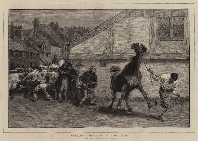 Garanteret stille at køre eller køre af Briton Riviere