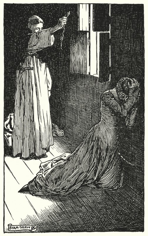 Illustration til The Cloister and The Hearth af Charles Reade (litho) af Byam (after) Shaw