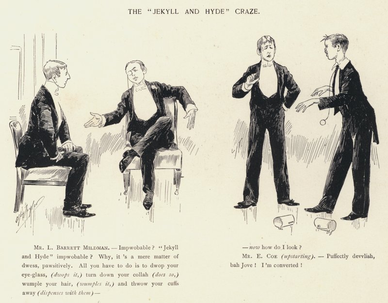 "Jekyll and Hyde" dille (litho) af C.J. Taylor