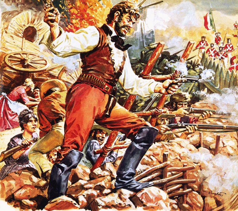 Forsvar af Alamo af C.L. Doughty