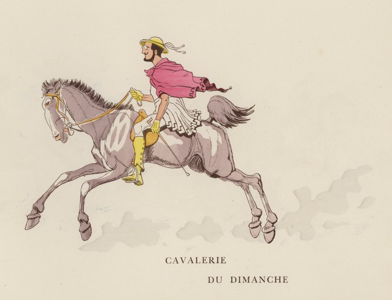 Illustration for Les Courses Dans L "Antiquite by Caran D" Achedani af Caran dAche