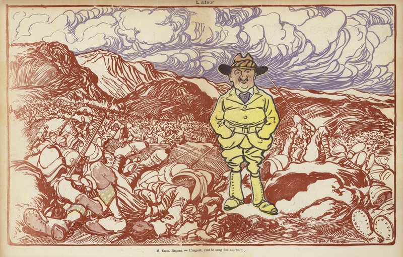 Cecil Rhodes, Illustration for Le Rire af Caran d Ache