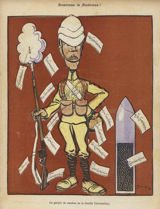 Illustration til Le Rire af Caran d Ache