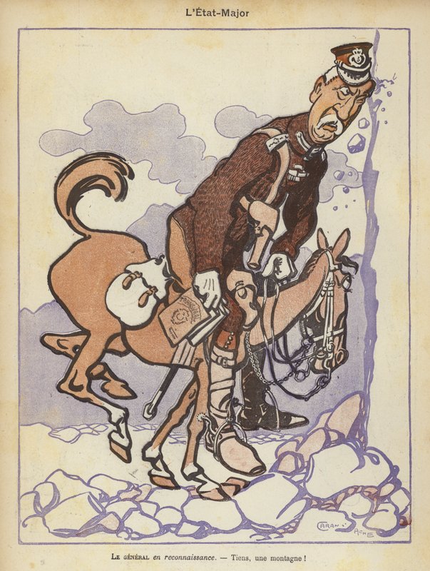 Illustration til Le Rire af Caran d Ache