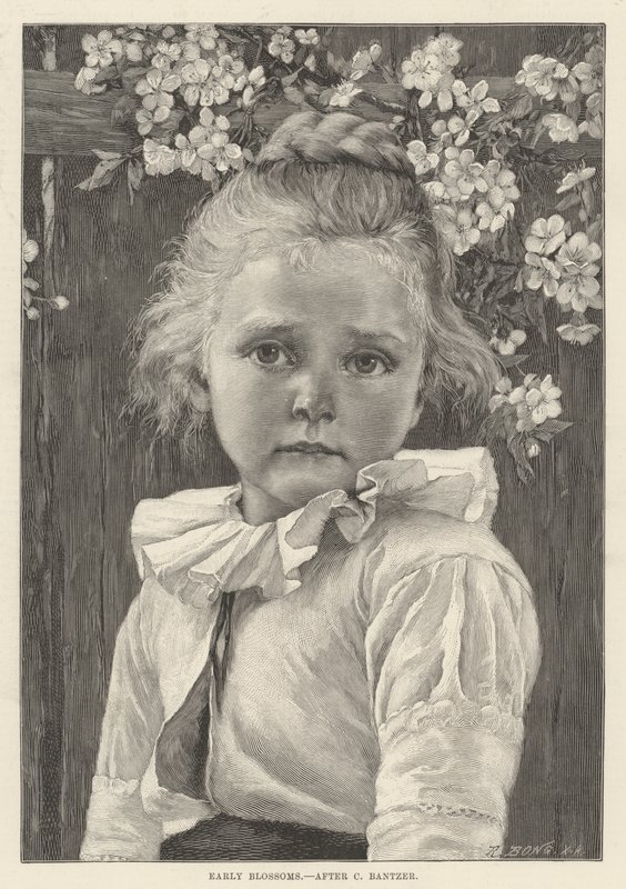 Tidlige Blomster af Carl Ludwig Noah Bantzer