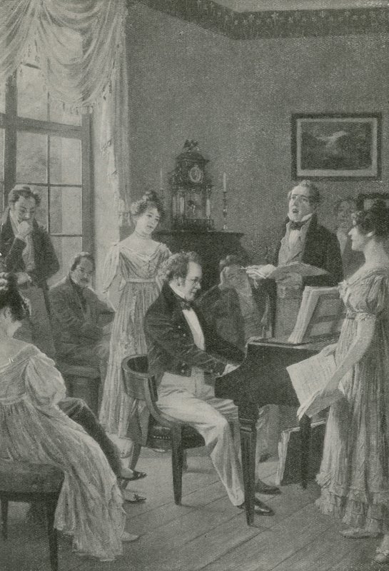 Musikmageren spiller en melodi af Carl Röchling